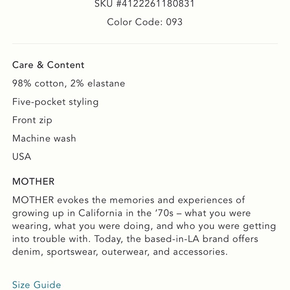 NWT MOTHER the Insider Flood high rise crop denim with stud details - Picture 13 of 13